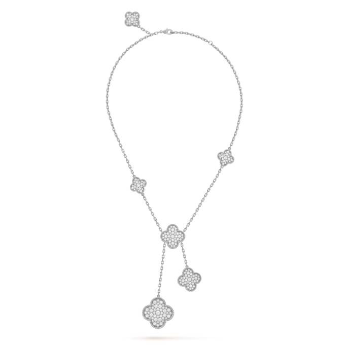 Magic Alhambra Necklace, 6 Charms - Image 2