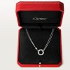 car Love Necklace With 2 Diamonds