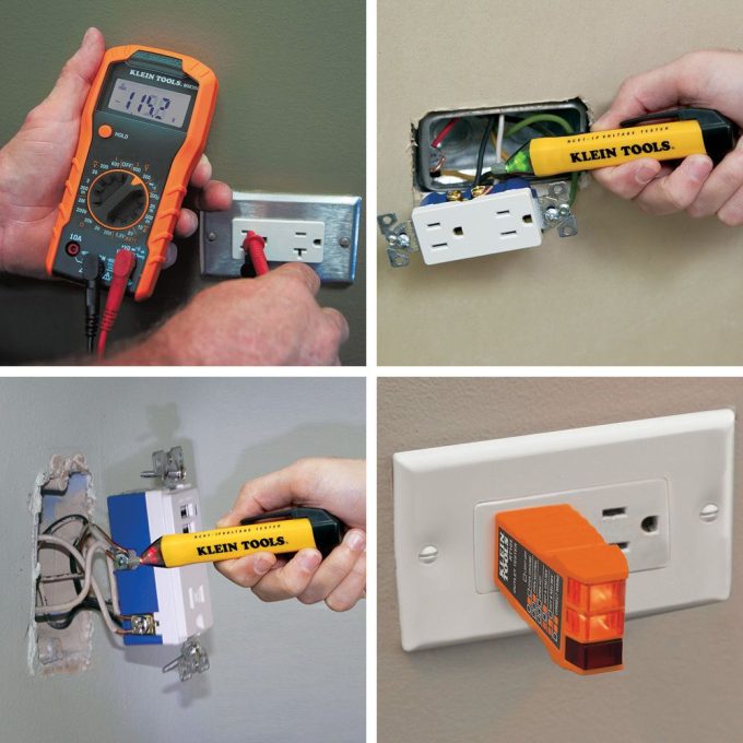 Klein Tools 69149P Test Kit with Multimeter, Non-Contact Volt Tester, Receptacle Tester - Image 3