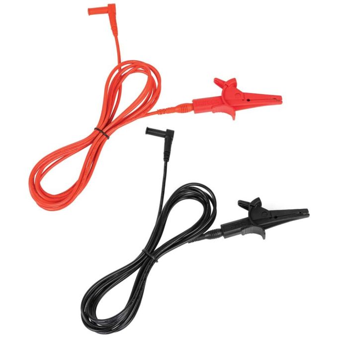 Klein Tools 69367 Alligator Clip Test Leads, Heavy-Duty Replacement Meter Leads, for All Meters Using Banana Plug Meter Leads, 10-Foot - Image 6