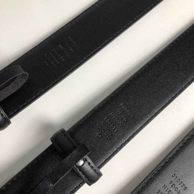 3 Colors Fashion Printed Double G Leather Belt - Image 8