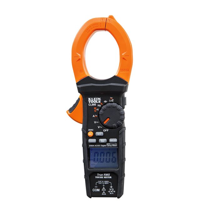 Klein Tools CL900 2000A Digital Clamp Meter - Image 4