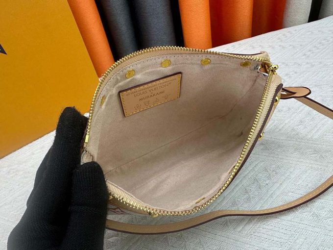 New Fashion M13663 M13404 High Quality 22X13X4Cm 3Colorful Real Leather Handbag With Removable Chains Strap Bb-928073 - Image 4