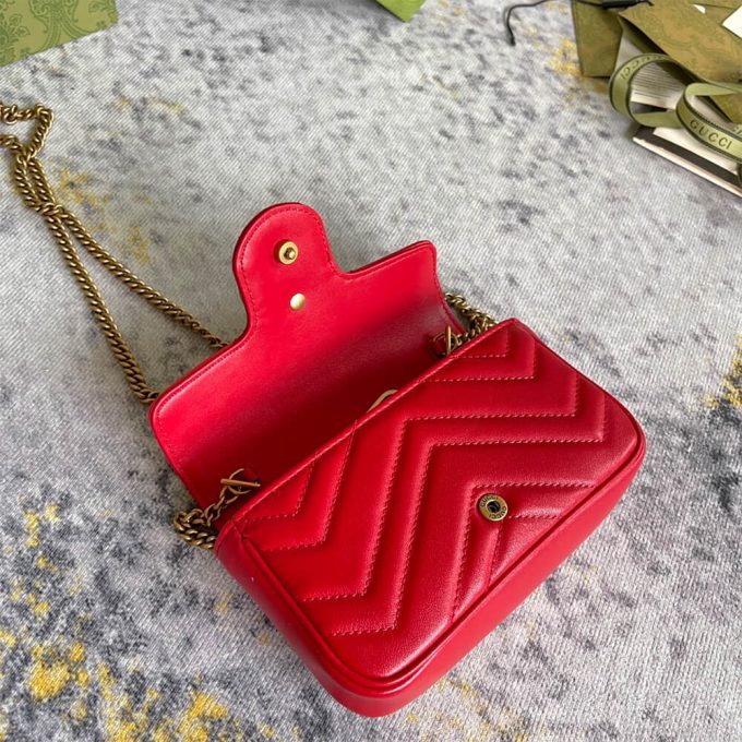 GG Marmont matelasse leather super mini bag - Image 20