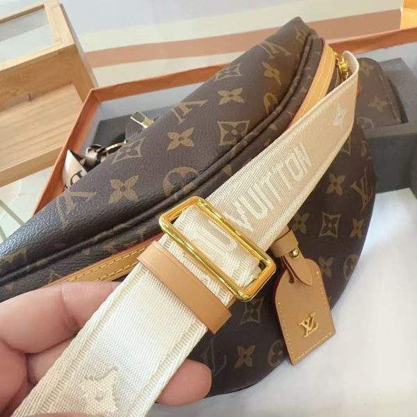 Vintage High Quality 30X8X16Cm Real Leather Belt Bag With Cardholder Bb-921134