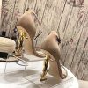 Saint Opyum 110mm Sandals Beige Suede