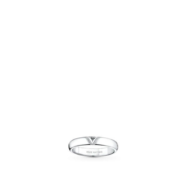 Louis Volt Multi Wedding Ring in White Gold
