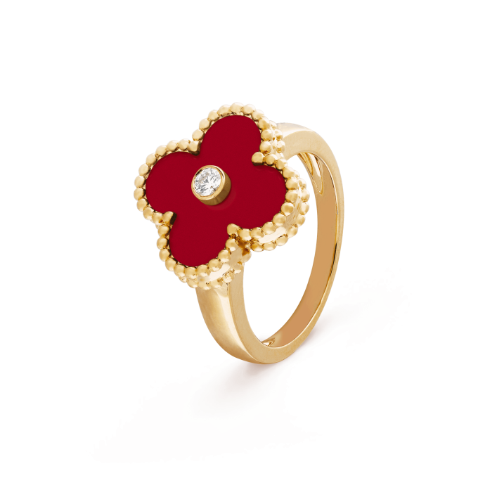 Inspired VA Vintage Alhambra Clover Leaf Ring - Image 9