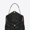 Y Puffer Medium Chain Bag in Quilted Lambskin