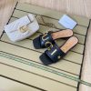 Vintage Embossed Letters Slippers