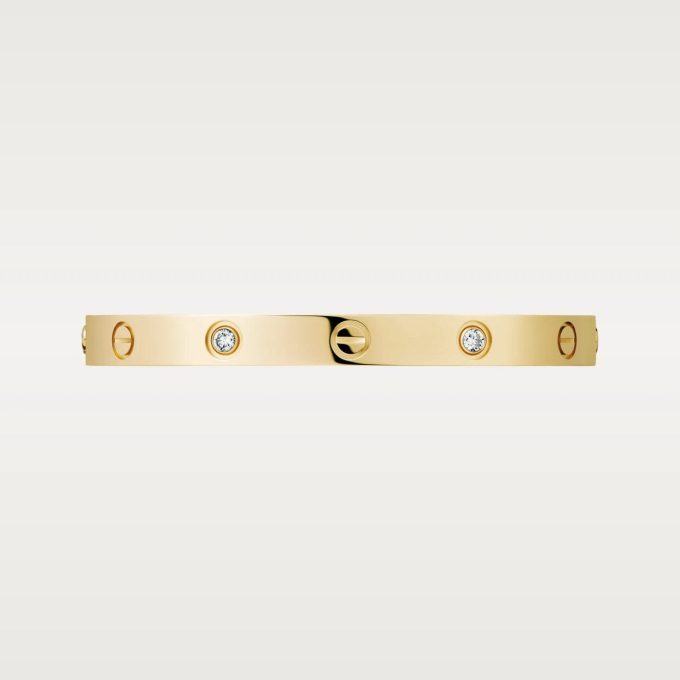 car The London Love Bracelet With Diamond Big Model-6mm Width - Image 12