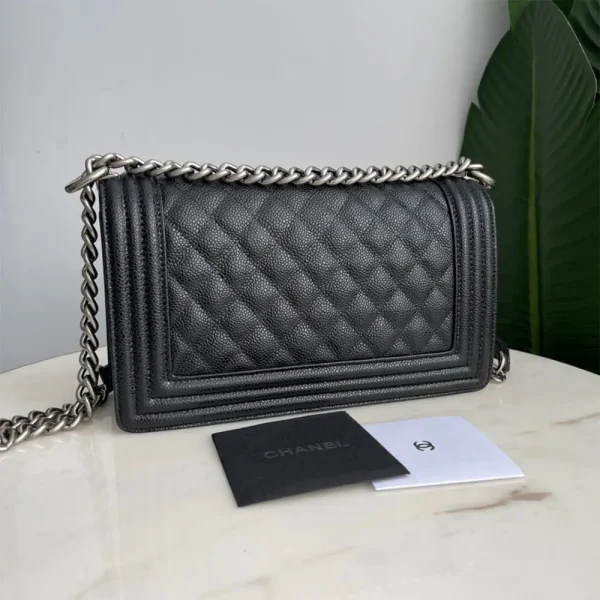 BOY CC HANDBAG CAVIAR LEATHER
