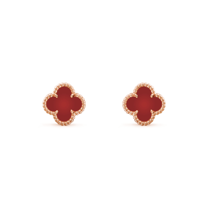 Inspired VA Vintage Alhambra Clover Leaf Earrings - Image 2