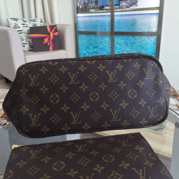 L Neverfull MM Bag Monogram Canvas M40996