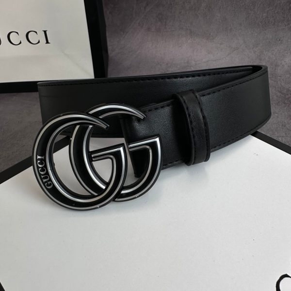 2 Colors  printed letter leather belt