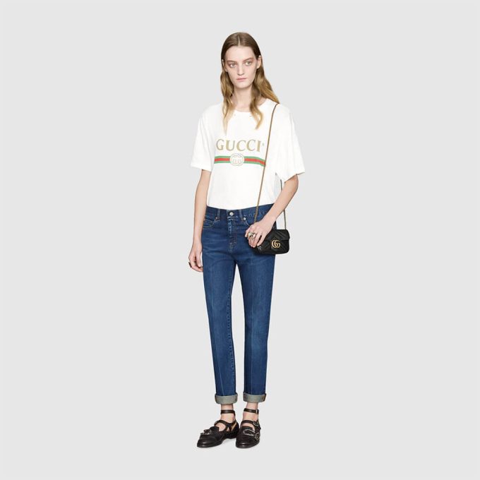GG Marmont matelasse leather super mini bag - Image 7