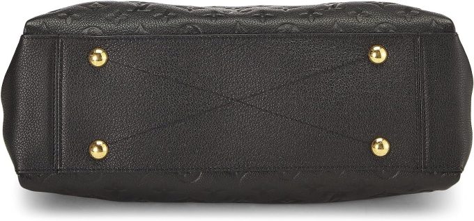 Louis Pre-Loved Black Monogram Empreinte Surene MM Black - Image 5