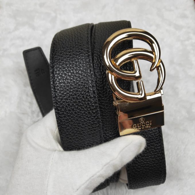 3 Colors Fashion metal buckle leather belt - Image 3