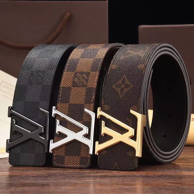 3 Colors  printed letter leather belt - Image 10