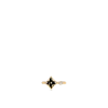 Color Blossom Mini Star Ring in Yellow Gold, Onyx and Diamonds