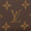 L-bag Monogram Canvas Clemence Wallet M60742 Fuchsia
