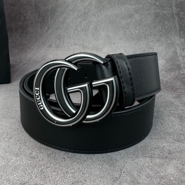 2 Colors  printed letter leather belt