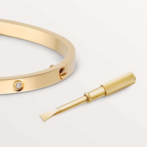 car The London Love Bracelet With 8 Diamonds Small Model-4mm Width