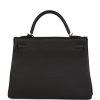 H Kelly Retourne 32cm Black Togo Palladium Hardware