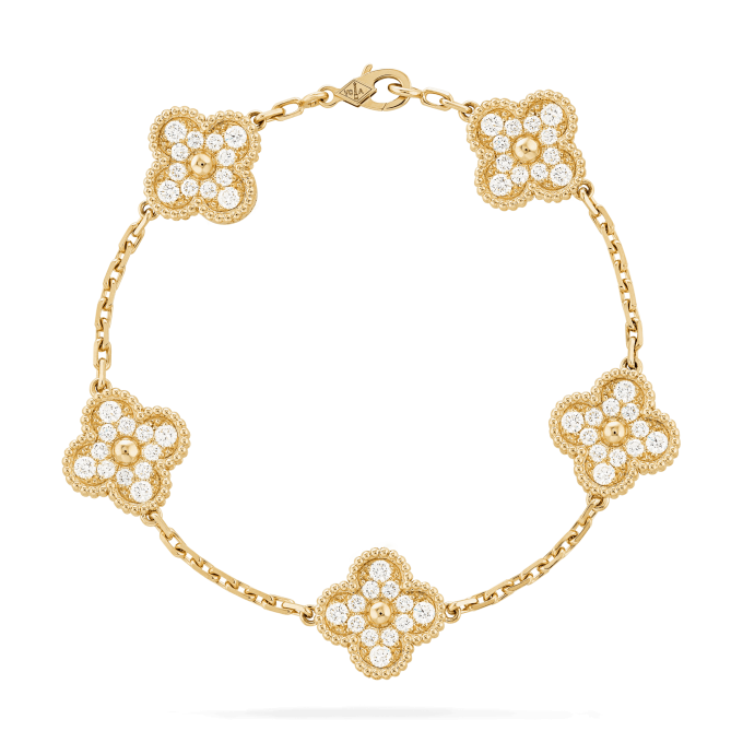 Inspired VA Vintage Alhambra Clover Leaf Bracelet - Image 12