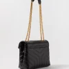 Y Loulou small quilted-leather shoulder bag 25*9*17 CM