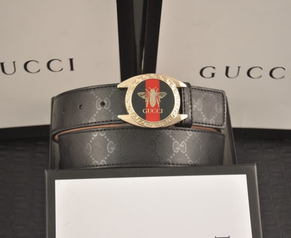 2 Colors  printed letter leather belt