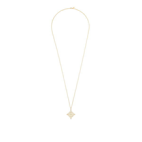 Idylle Blossom Medal in Yellow Gold and Diamonds