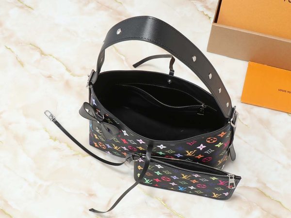 New M13661 M46203 High Quality 29X24X12Cm Real Leather Handbag With Small Pocket Bb-928079