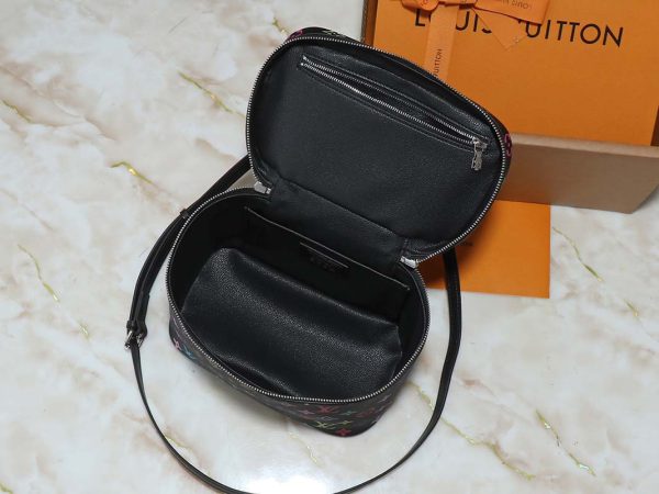 New M13747 M40995 M42265 M44936 M42263 High Quality 24X17X14Cm Small Flowers Real Leather Makeup Bag With Adjustable Strap Bb-928090