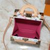 New M13125 M45675 High Quality 22.5×17.5X11Cm Real Leather Red Lining Handbag With Adjustable Strap Bb-928093