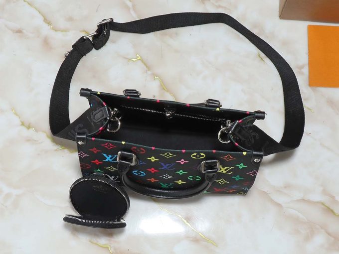 New M45659 M46373 M44571 Top Quality 25X19X11.5Cm Adjustable Strap Real Leather Handbag With Small Round Pocket Bb-928096 - Image 6