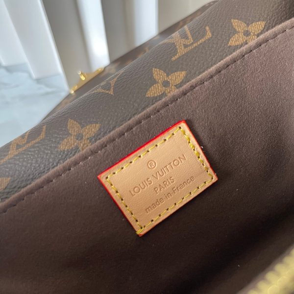 2 Color M46279 Handbag 21.5X6X13.5Cm