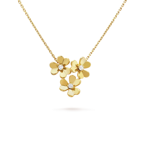 Frivole pendant, 3 flowers, mini model