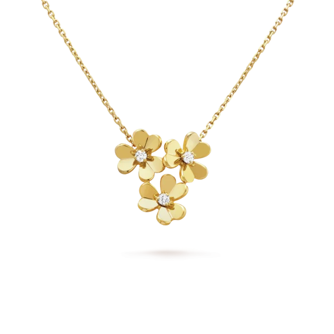 Frivole pendant, 3 flowers, mini model