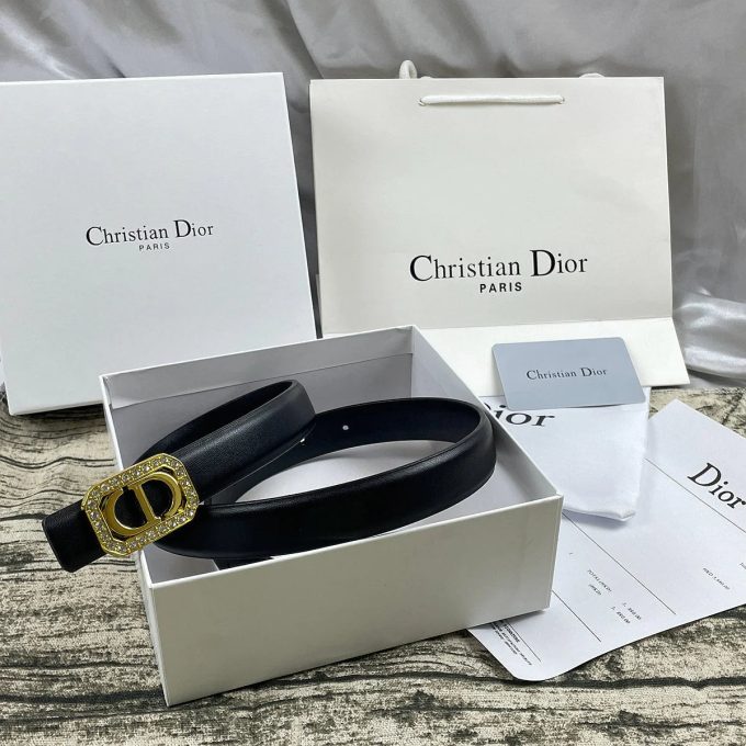 6 Colors  CD rhinestone plain belt