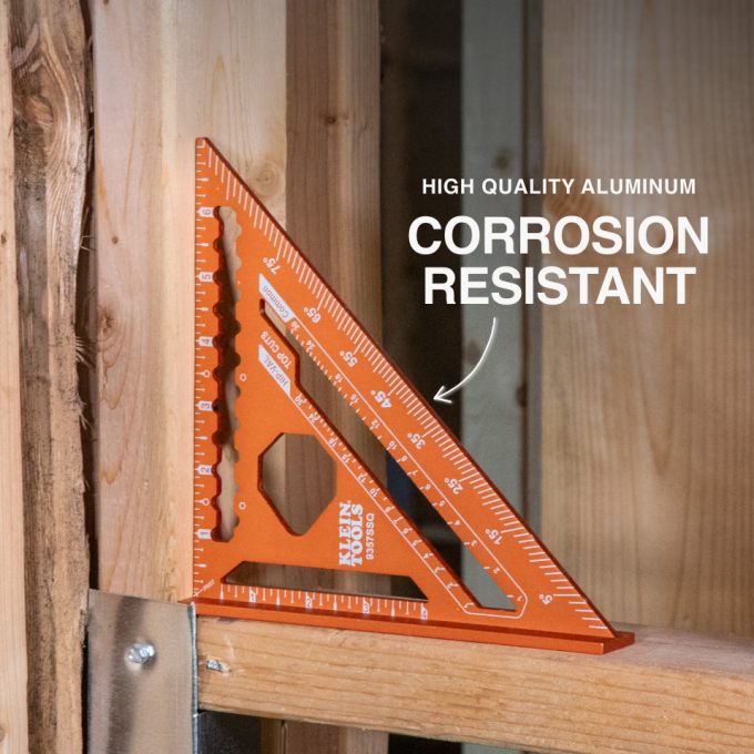 Klein Tools 9357SSQ Rafter Square, 7" - Image 4