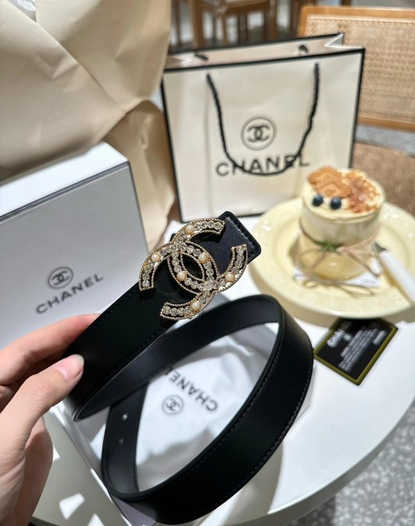 double C pearl belt