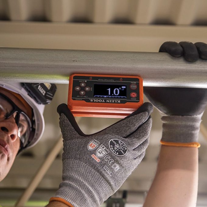 Klein Tools 935DAGL Digital Level Angle Finder with Programmable Angles, Measures 0 - 90 and 0 - 180 Degree or Dual Axis Bullseye Ranges - Image 8