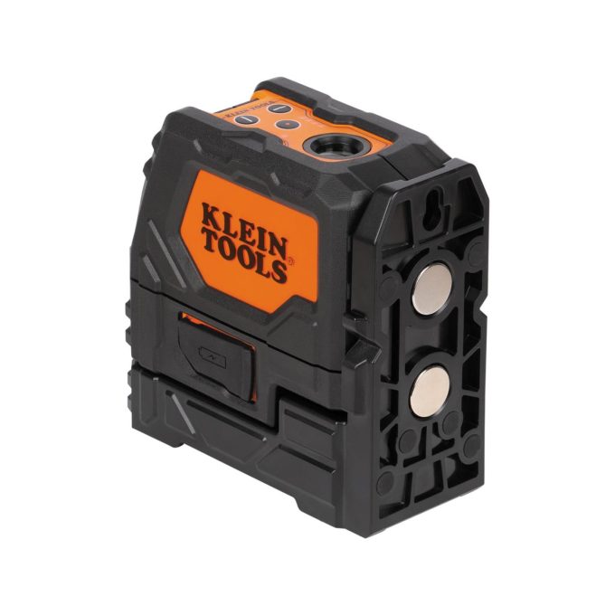 Klein Tools 93LCLGR Rechargeable Self-Leveling Green Cross-Line Laser Level with Red Plumb - Image 3