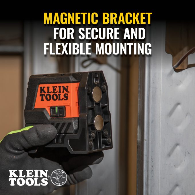 Klein Tools 93MCLG Green Mini Cross-Line Laser Level - Image 13