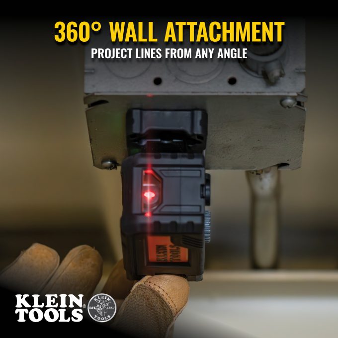Klein Tools 93PTL Red Pocket Laser Level - Image 10