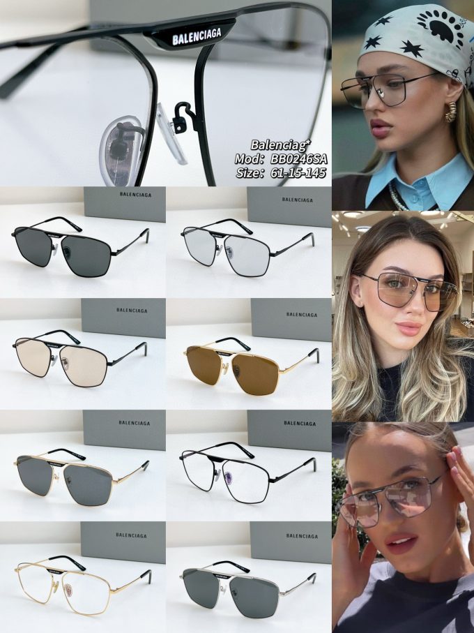 BALE**IAGA Eyewear SIZE: 61-15-145 - Image 11