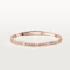 car The London Love Bracelet With 4 Diamonds Small Model-4mm Width