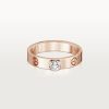 car The LOVE SOLITAIRE Ring With Diamond
