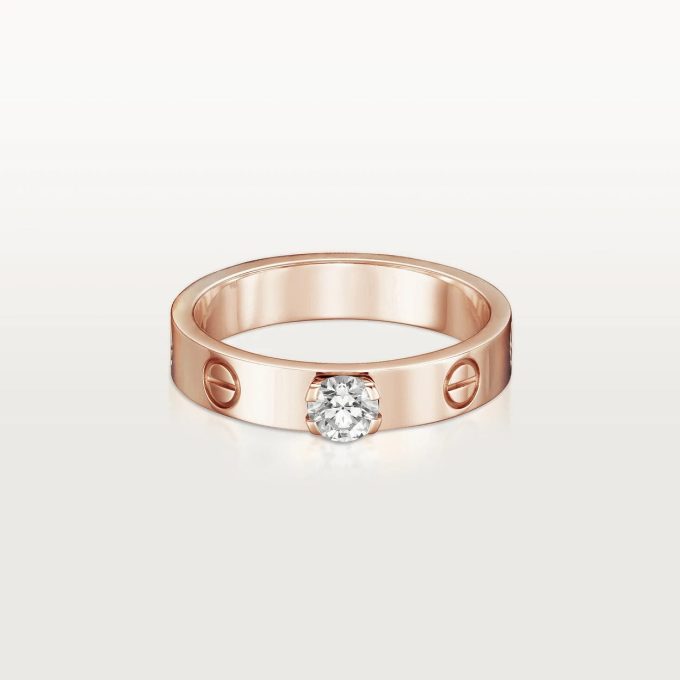car The LOVE SOLITAIRE Ring With Diamond - Image 10